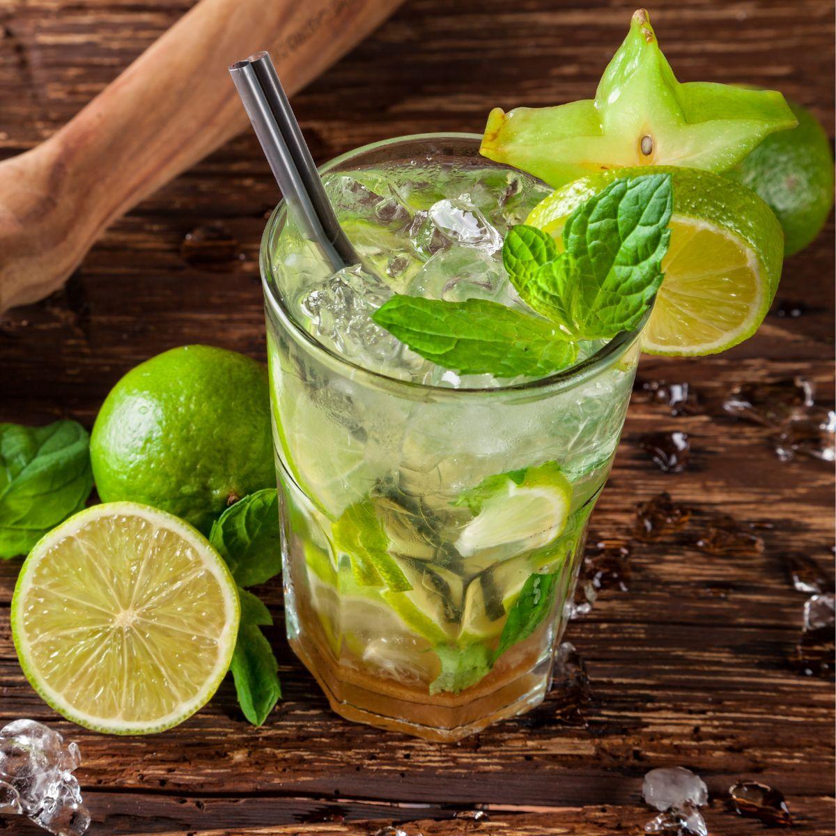 Mint Mojito Marijuana Mocktail